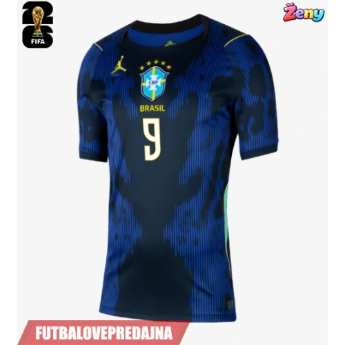 Lacne Ženy Futbalové dres Brazília Matheus Cunha #9 MS 2026 Krátky Rukáv - Preč